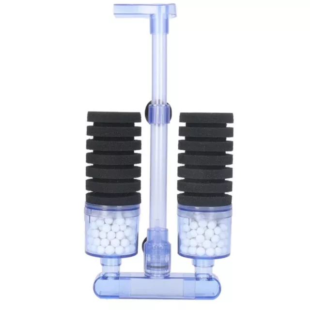 Aquarium Double Sponge Filter Biological Filter Media Fish Tank Bio Filtration