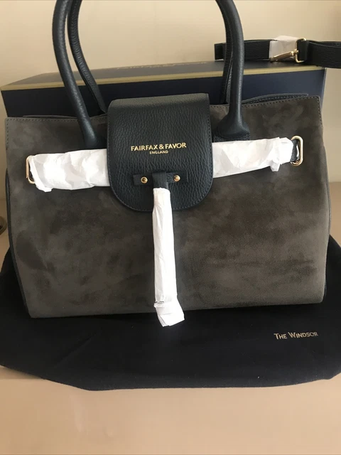 Fairfax and favor grey windsor bag online