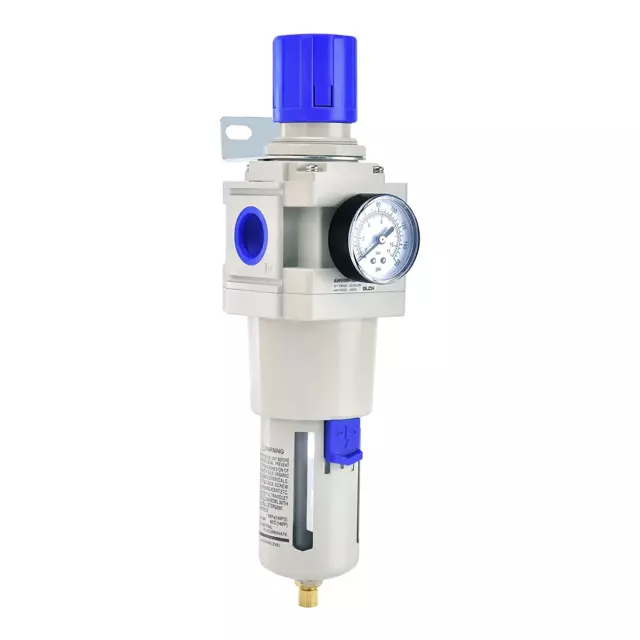 1" NPT Air Compressor Filter - Air Pressure Regulator Filter Combo,Compressed...