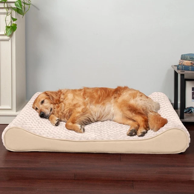 LYY Ultra Plush Luxe Lounger Orthopedic Cat & Dog Bed w/Removable Cover