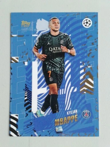 Card C-PSG: Kylian Mbappé - Topps UEFA Champions League 2019-2020. Match Attax. Germany