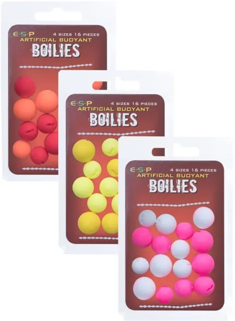 ESP Artificial Buoyant Boilies - ALL TYPES