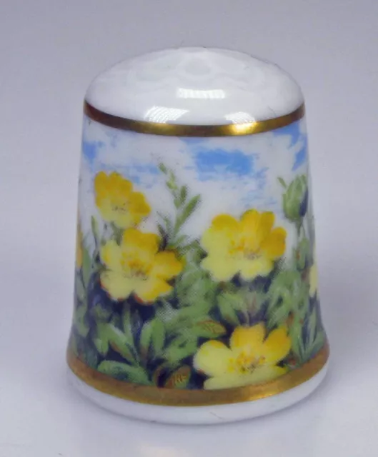 Fingerhut thimble Kaiser Porzellan Schlüsselblume