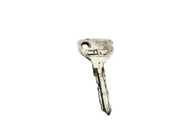 „296“ Schlüssel Silber Gelocht Gekerbt Metall Vintage Anhänger Dekoration