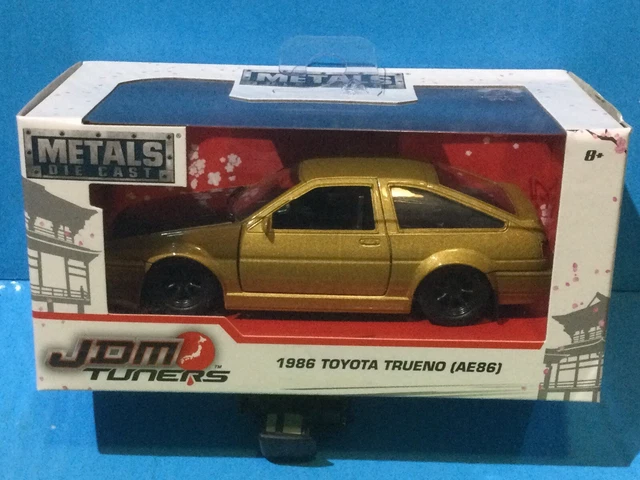 JADA TOYS, TOYOTA Trueno AE86 1986 Bianco - JDM TUNERS, 1/24 - Foto 6