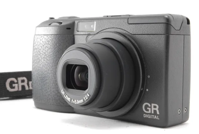[MINT w/Case] Ricoh GR Digital 8.1MP Black Compact Digital Camera From JAPAN 2