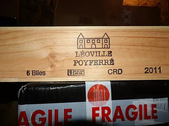 6 Bouteilles Château Léoville Poyferré 2011 (6x0,75L)