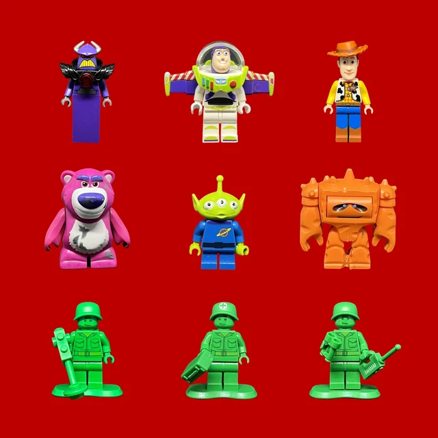 LEGO DISNEY TOY Story Minifigure Lot Buzz Woody Zurg Lotso Soldiers
