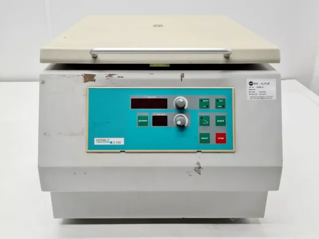 Hermle Z 400 Benchtop Centrifuge Avec Rotor Labo