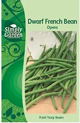 Simply Garden Dwarf French Bean Opera Seeds Grow Your Own Fresh Vegetables