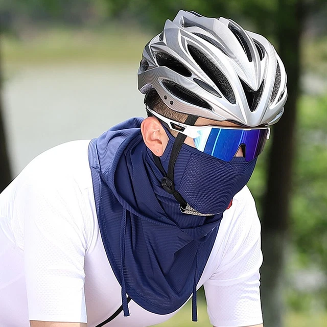 Coiffure plein visage Superior Comfort pour sports d'été en plein air écharpe