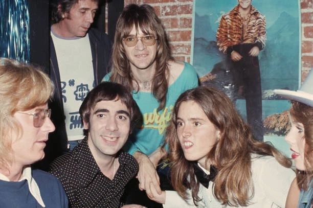 English Drummer Keith Moon Of The Who 1975 OLD PHOTO
