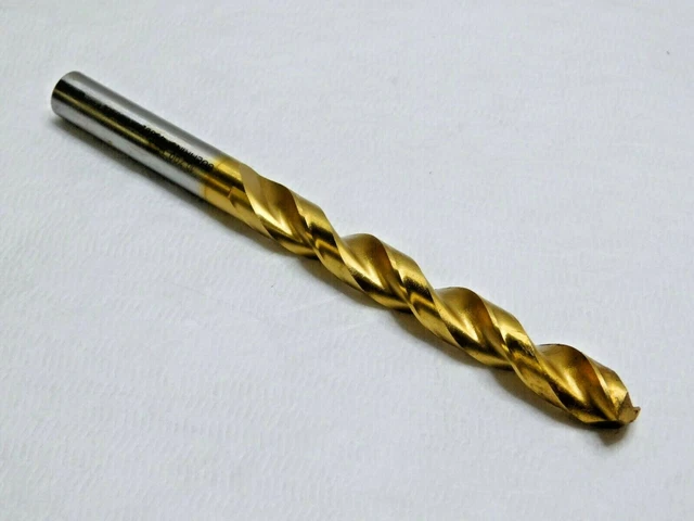 Guhring Jobber Drill HSS RH TiN 10.7mm x 142mm OAL 130° 9006520107000