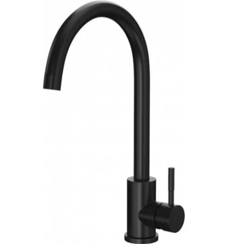 Scuda Manhattan schwarz/Bürste Chrom Küchenmixer Wasserhahn KT43/KT42