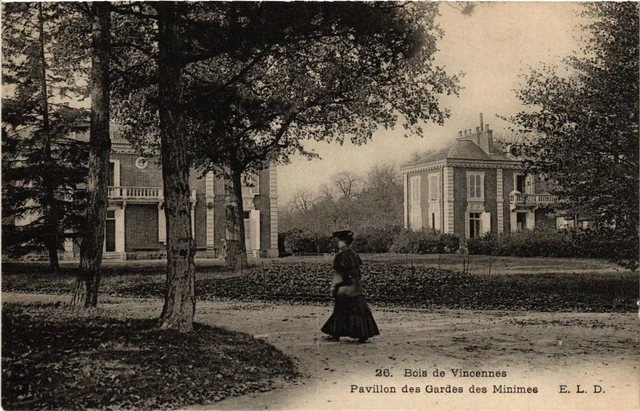 CPA PARIS 12th Bois de VINCENNES Pavillon des Gardes des Minimes (672654)