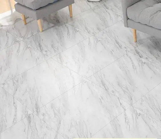 Pale Grey* Marble Self Adhesive Stick On Vinyl Flooring Floor Tiles Kitchen