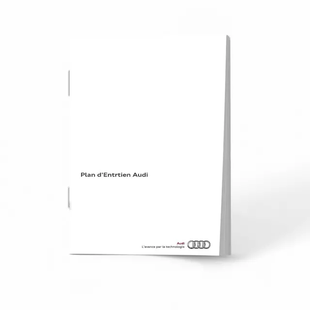 Carnet d'entretien Français Audi 2010-2021