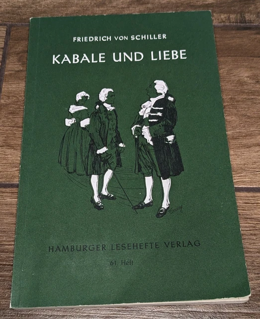 Kabale Und Liebe Hamburger Lesehefte KABALE UND LIEBE, Friedrich v. Schiller, Buch, Hamburger Lesehefte
