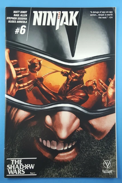 NINJAK #6 Cover A First Printing VALIANT ENTERTAINMENT COMICS 2015