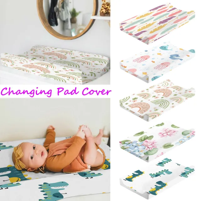 Newborn Baby Kids Nursery Diaper Changing Pad Cover Changing Mat Table Cover US