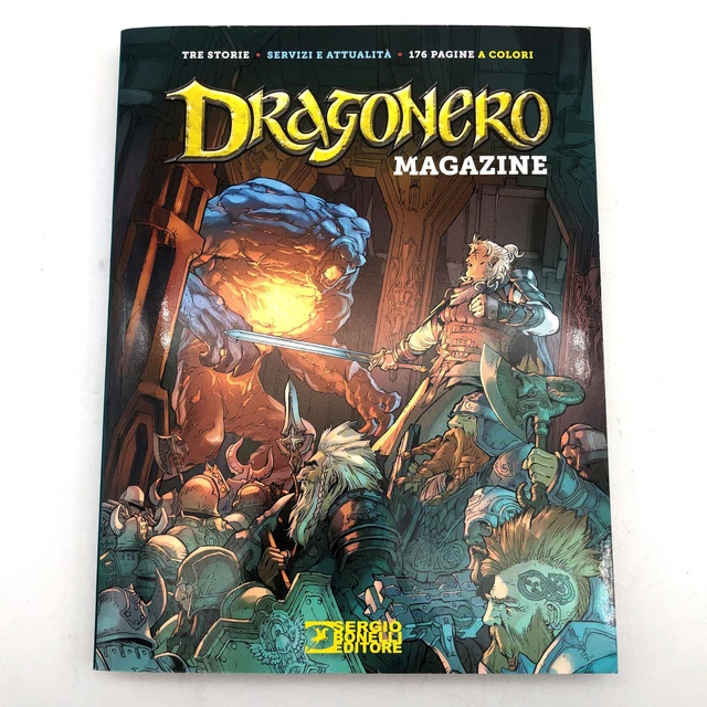 ROMANZO A FUMETTI DRAGONERO Magazine 2020 di Sergio Bonelli Drago Nero