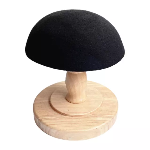 Porte-chapeau robuste de table style rétro rustique en bois pour salon de