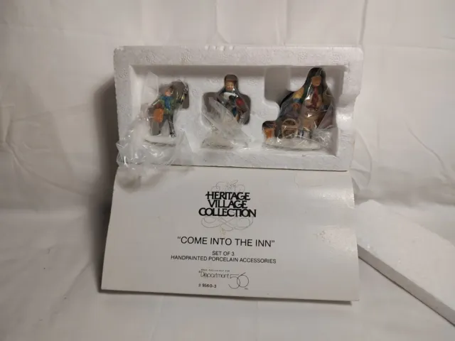 Dept 56 Dickens Village 'Come Into the Inn' Set/3 5560-3