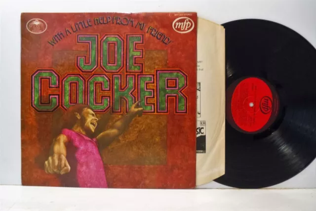 JOE COCKER with a little help from my friends LP EX-/VG+, MFP 5275, vinyl, album