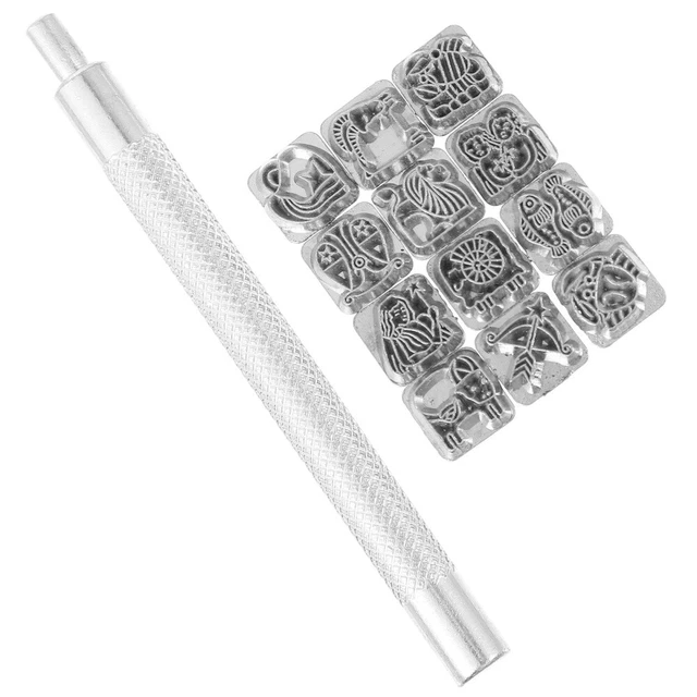 Stamping Tool Craft Engraving Constellation Tang Grass Number