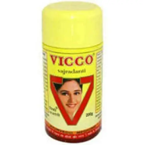 Vicco Vajradanti Ayurvedic Tooth Powder 200gm. For Bleeding Gums.