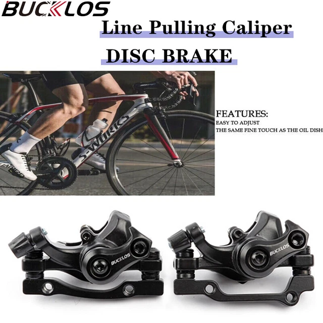 Mechanical Disc Brake MTB Road Bike Calipers Aluminum Bicycle Front Rear 160mm