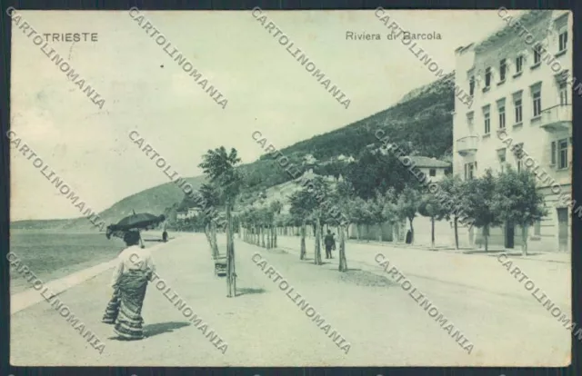 Trieste Barcola Postcard RB3163