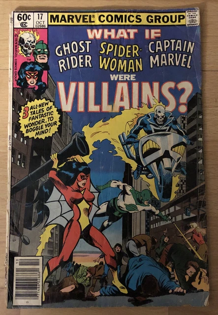 WHAT IF GHOST Rider Spider Woman Captain Marvel Were Villains 17 Ad