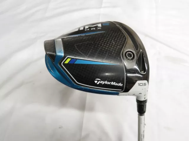 Used RH TaylorMade SIM2 MAX 10.5* Driver Kuro Kage 60 Graph Shaft Stiff S Flex