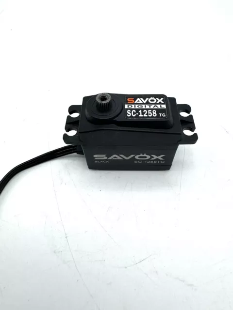 Savox SC-1258TG Black Edition Standard Digital "High Speed" Titanium Gear Servo