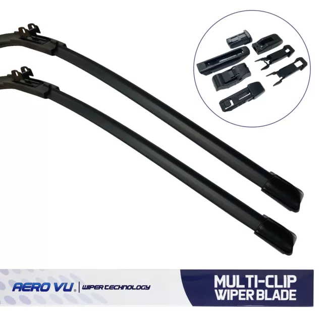 For Toyota Starlet EP91 Hatch Aero VU Front Multi-Clip Windscreen Wiper Blades