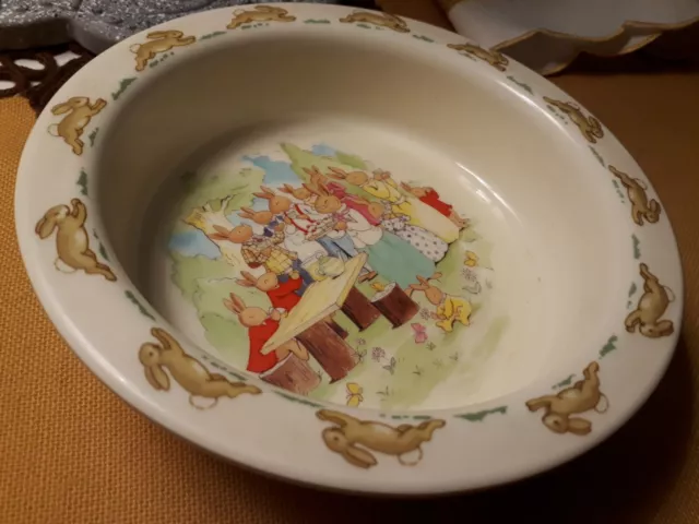 Royal Doulton Bunnykins Childrens Nursery Bowl