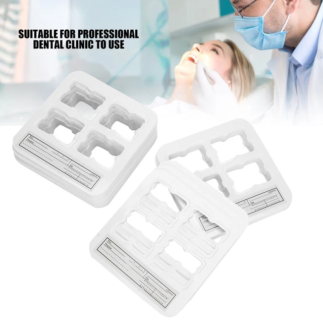 100PCS BOX 4 Holes Dental XRay Film Clip Film Holder Film Mount XRay ...