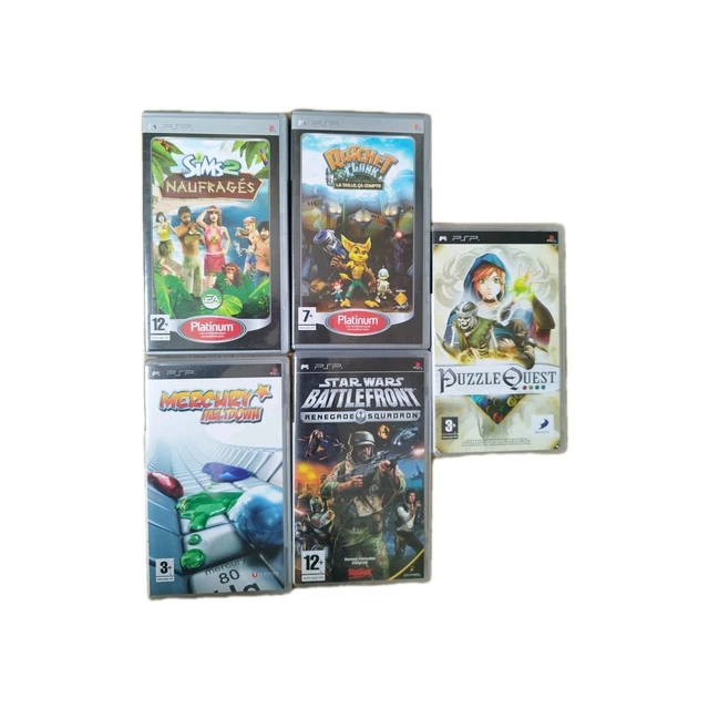 Lot de 6 jeux pour PSP Canton Vaud
