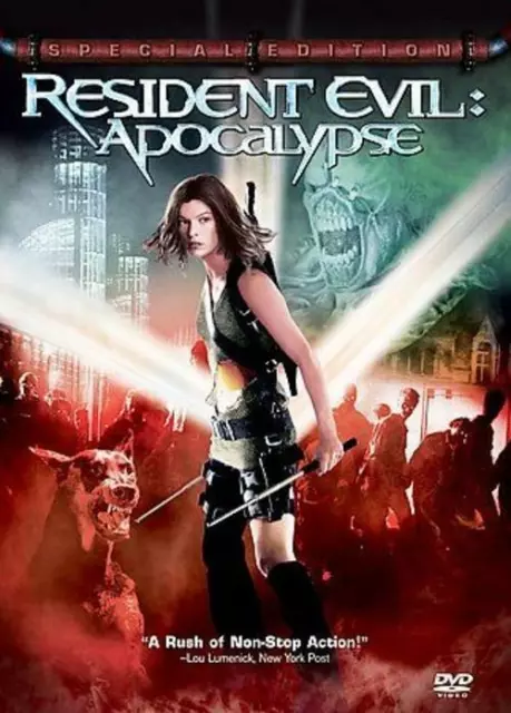 Resident Evil: Apocalypse (DVD, 2004, 2-Disc Set, Special Edition) NEW