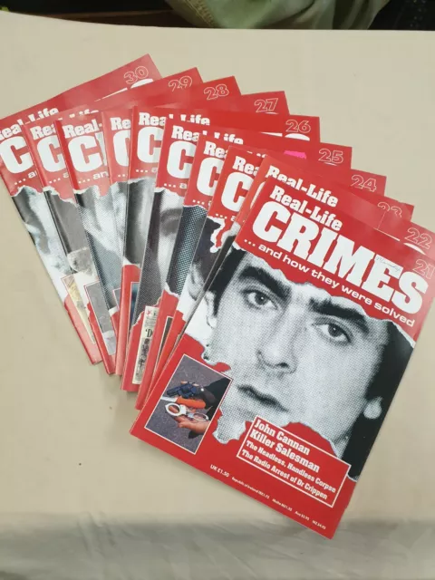 Real-Life Crimes Magazine  Volume 2. Issue 21-30.  True Crime