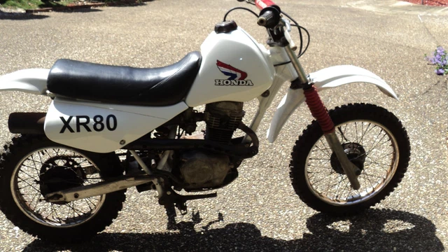 Honda XR80 motor cycle Honda XR80 motor cycle