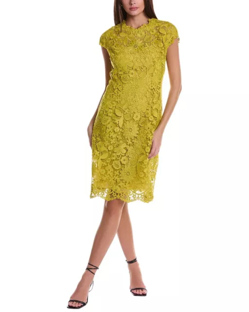 Teri Jon By Rickie Freeman Lace Sheath Dress Women's