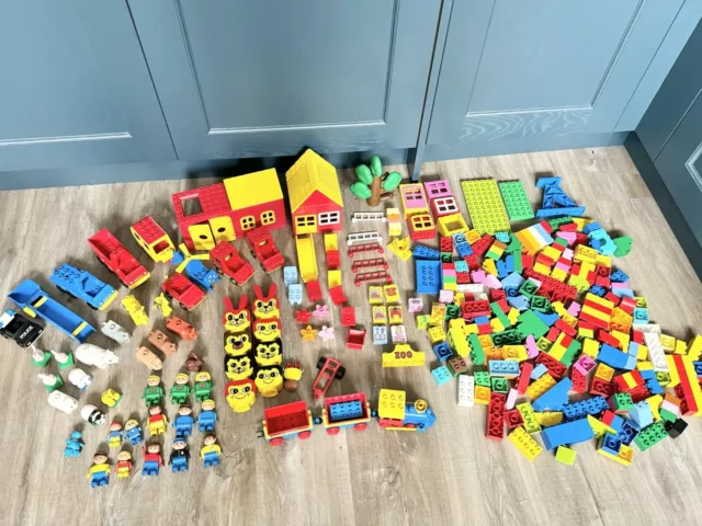 MASSIVE Lego Duplo Big Bundle Mixed sets vintage, Figures, Animals, Vehicles