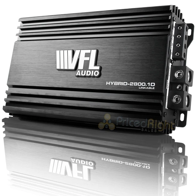 VFL AUDIO ST55001 D Class Amplifier 5500 Watts Max 2800 Watts RMS American Bass $344.74 - PicClick