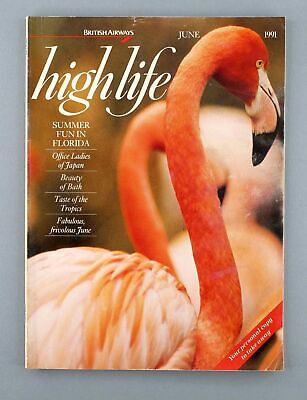 British Airways Highlife Airline Inflight Magazine June 1991 Ba