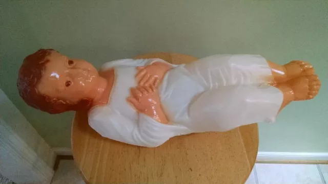 New Nativity 18" Baby Jesus Lighted Blow Mold