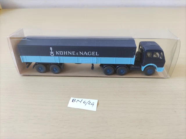 WIKING - Camion semi-remorque bâchée - MAN - SPED. SCHMIDT - 1/87 - WIK051404