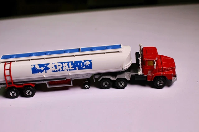 MAJORETTE SCANIA CAMION Semi-benne 1/100 1/60 Made In France EUR 12,50