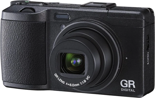 Ricoh GR Digital IV 10.1MP Digital Camera - Black From Japan